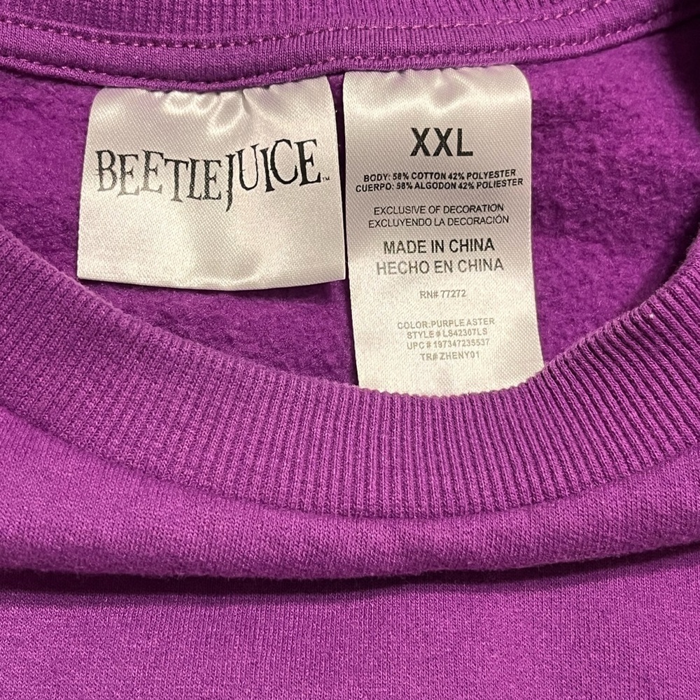 Beetlejuice Graphic Sweatshirt - Picture 7 of 10